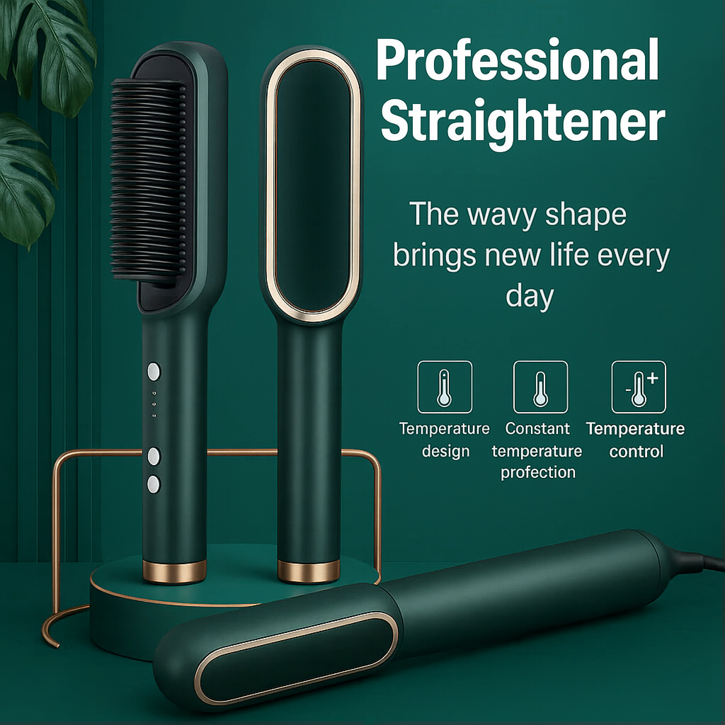 Straight comb – salon-smooth hair in just one stroke