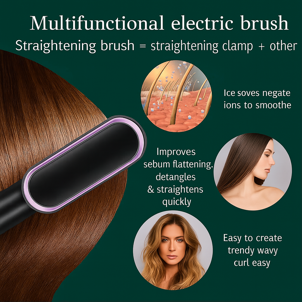 Straight comb – salon-smooth hair in just one stroke