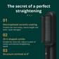 Straight comb – salon-smooth hair in just one stroke